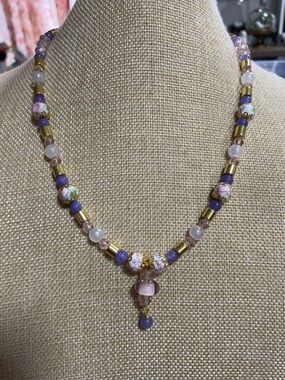 Artisan Art Glass Necklace